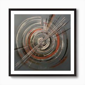 Abstract Spiral Art Print