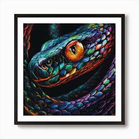 Snakes 1 Art Print