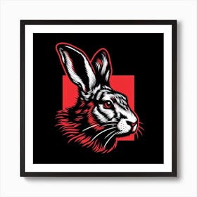 Hare Art Print