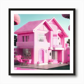 Barbie Dream House (849) Art Print