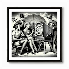 Old Timers Art Print