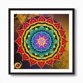 Balance Mandala Art Print