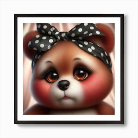 Teddy Bear 74 Art Print