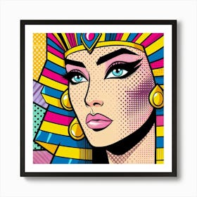 Pop Egyptian Ahlam Dream Art Print