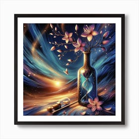 Time In A Bottle Art Print