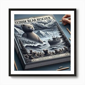 Teddy Bear Rescue Art Print