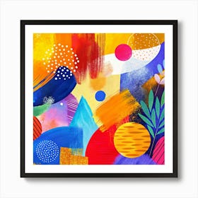 Abstract Painting 115 Art Print