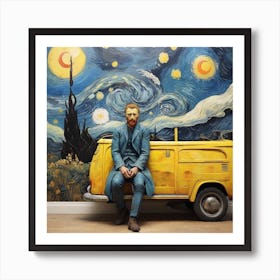 Van Gogh Starry Night 2 Art Print