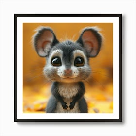 Cute Mouse 18 Art Print