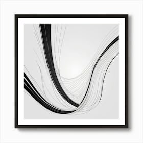 Default Minimal Lines7 Art 1 Art Print