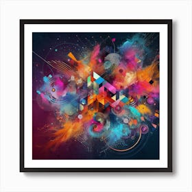 Explosion 2 Art Print