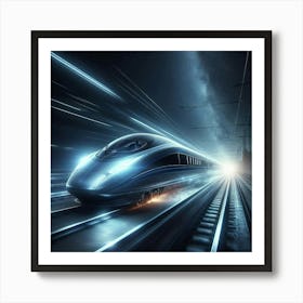 High Speed Train 20 Art Print