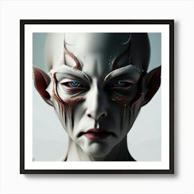 Elven Face Art Print