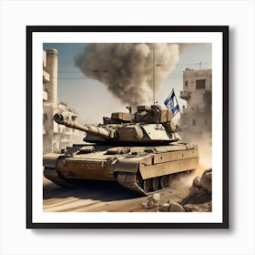 M60 Tank 2 Art Print