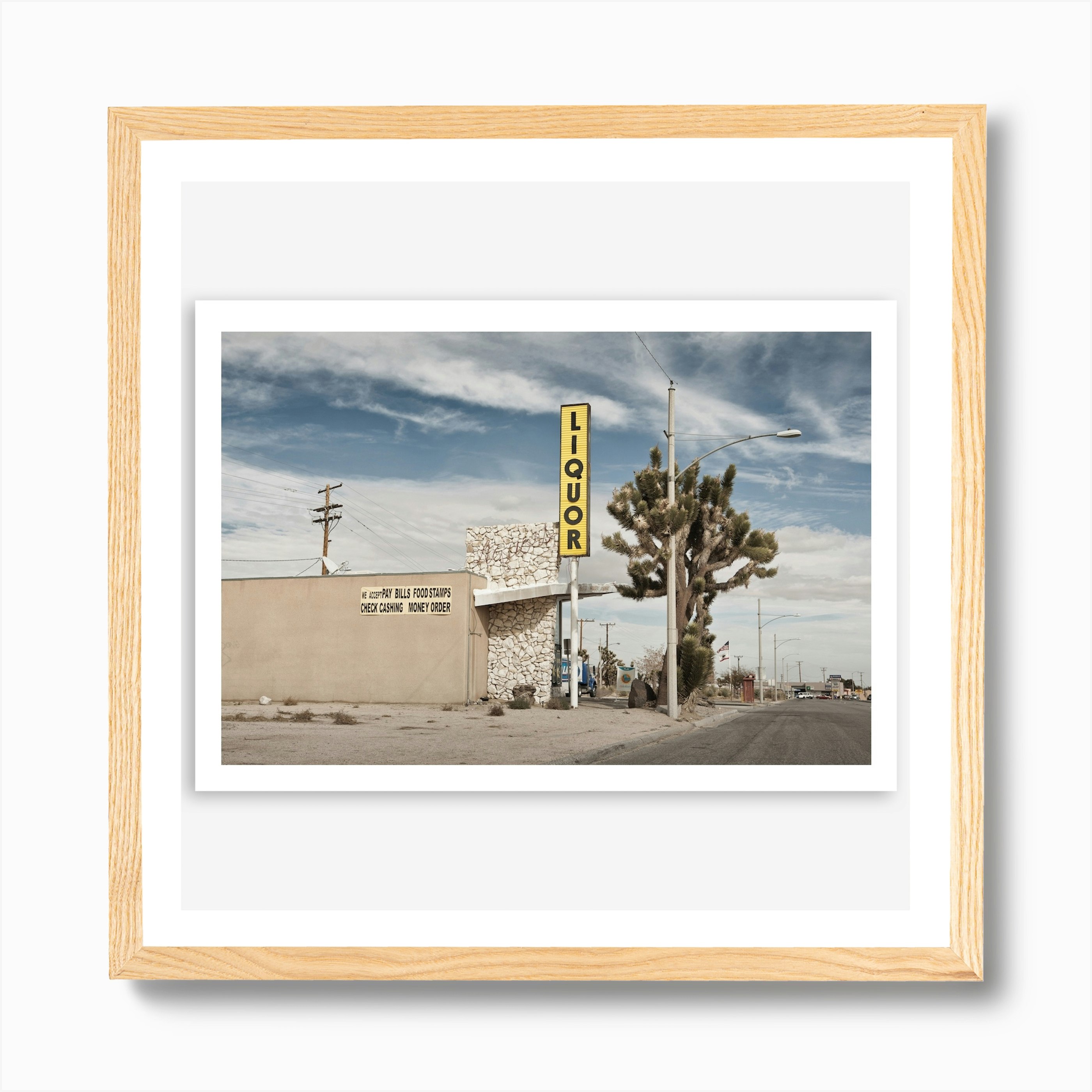 Liquor Store Yucca Valley Art Print Free Shipping Fy