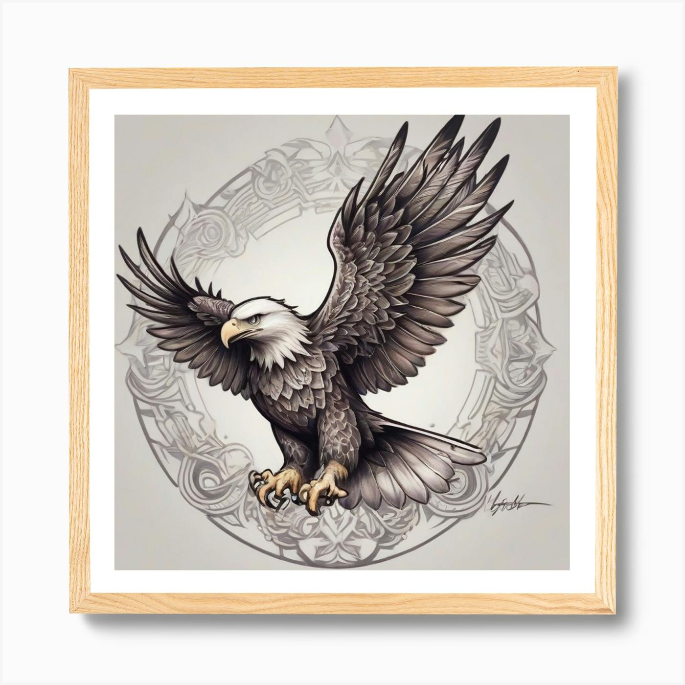 Eagle Svg Bundle, Flying Eagle Svg, Eagle Clipart, Svg Png Dxf, Eagle  Silhouette, Cricut Cutting Files, Mandala Eagle Tattoo, Digital File - Etsy