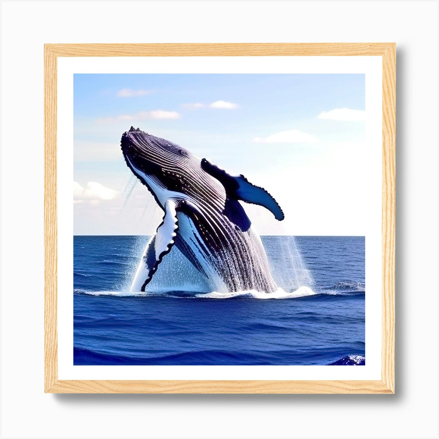 Humpback Whale Art Print by MdsArts - Fy