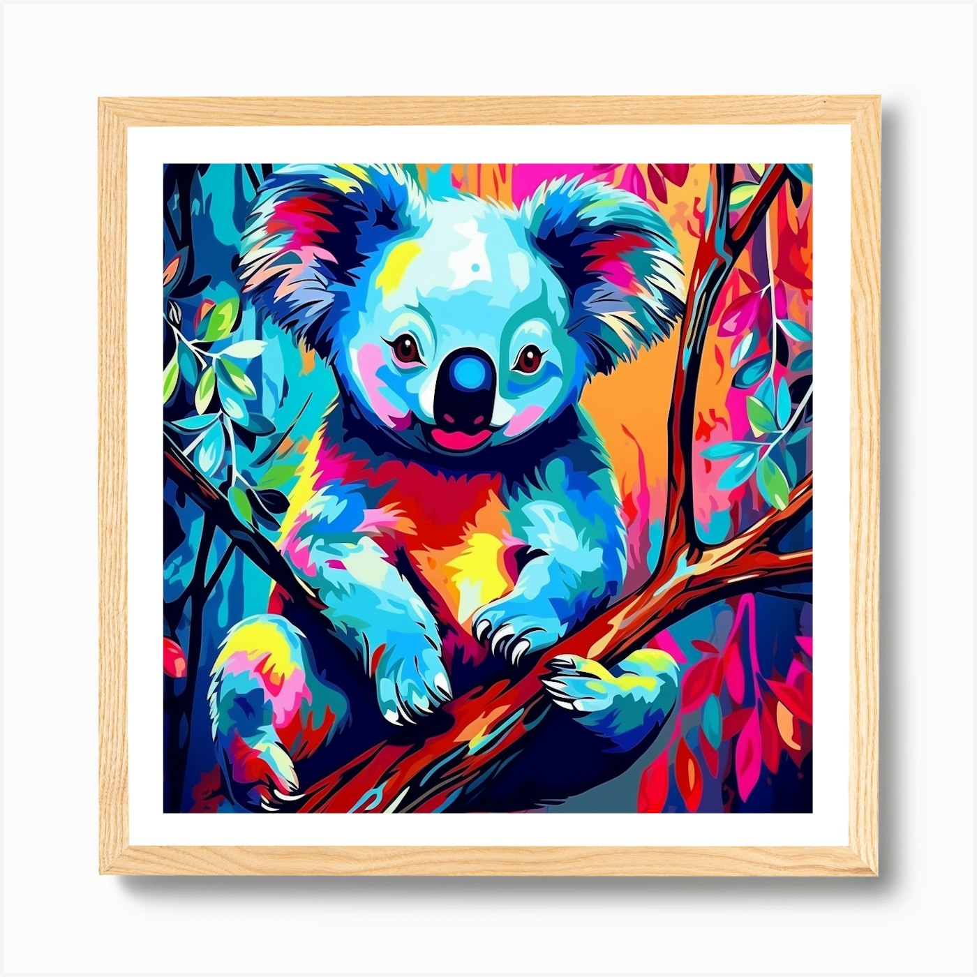 Koala Painting Art Print