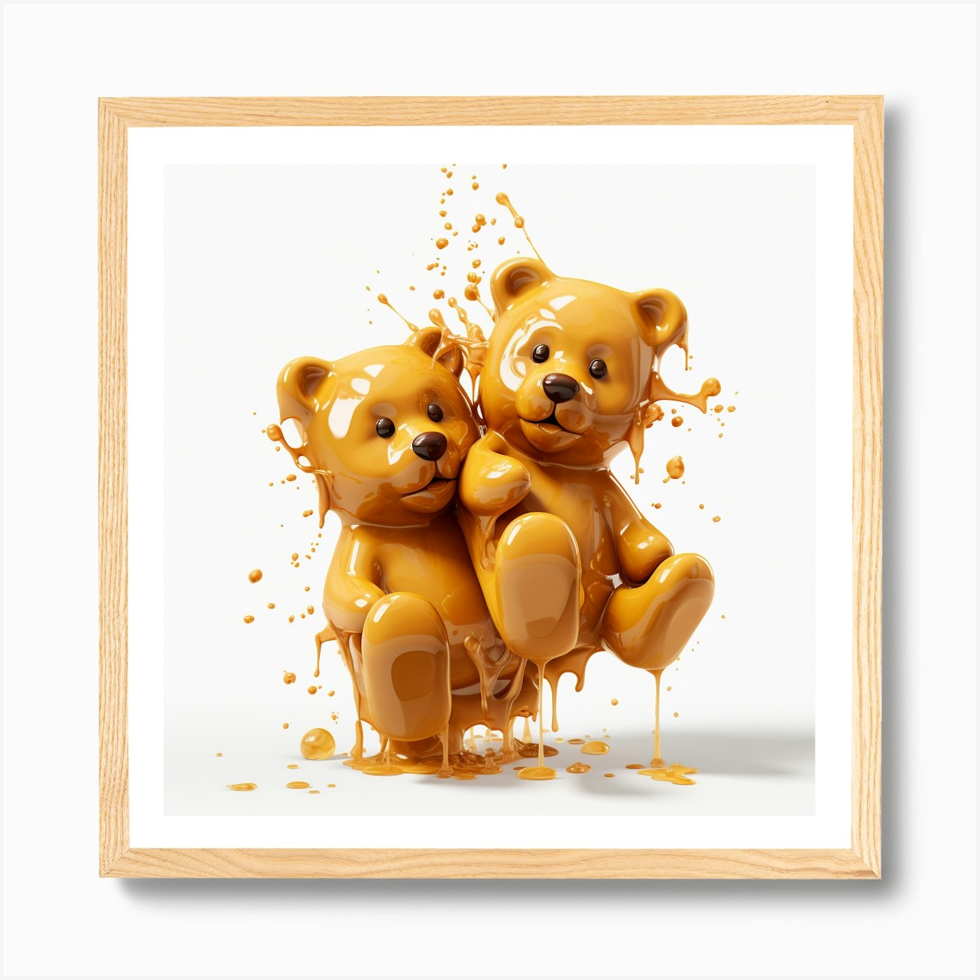 Teddy Bears 4 Art Print