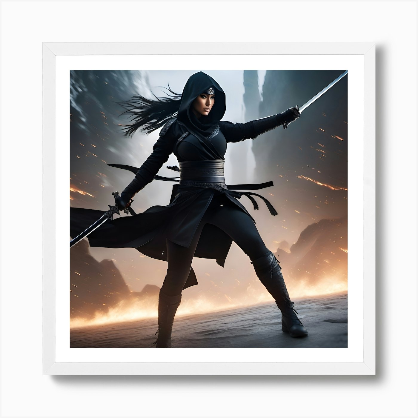 Ninja Assassin 2 Art Print by StrangeForce - Fy