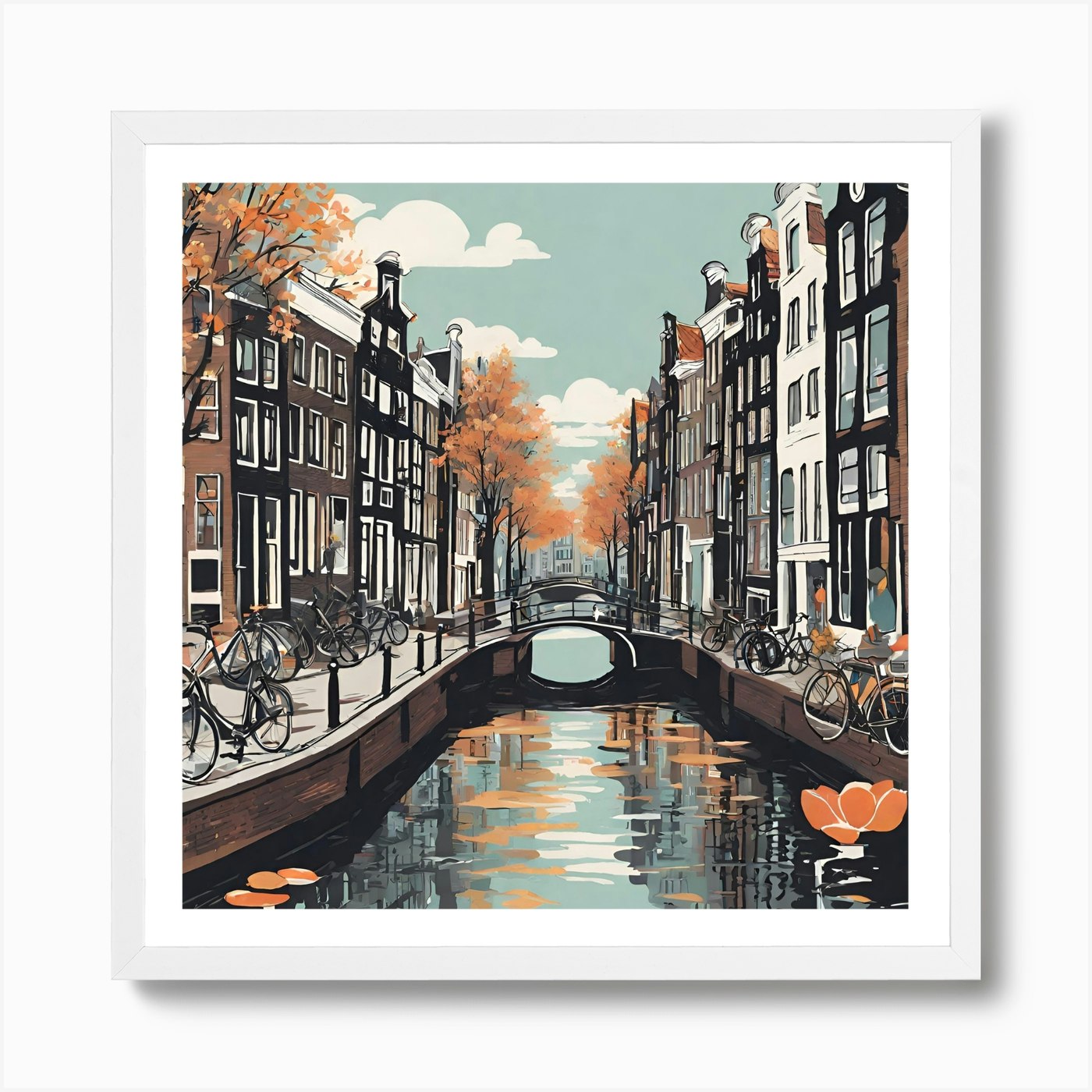 Adult Paint by Numbers with Frame, Amsterdam Canals, Shop Today. Get it  Tomorrow!