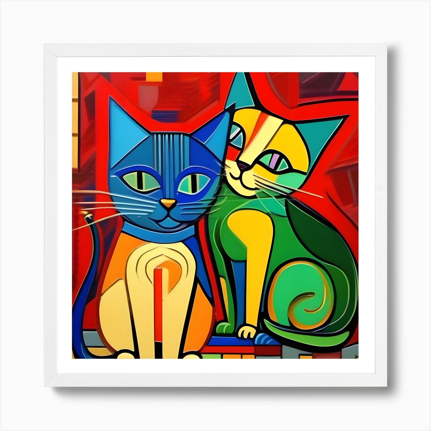 Picasso cat - KidsArt!