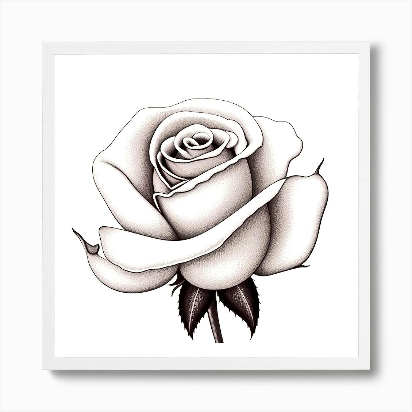 Rose Flower Drawing Easy Adult Sip And Paint Svg Rose Sketch | lupon.gov.ph