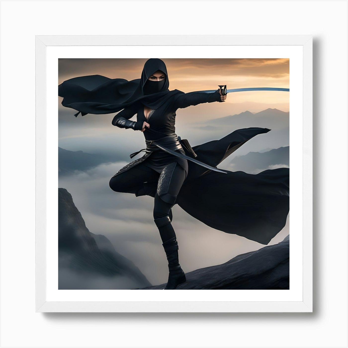 Ninja Assassin 2 Art Print by StrangeForce - Fy