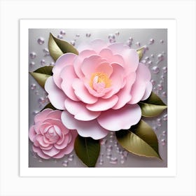 Camelia Art Print