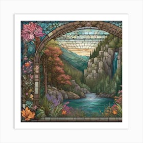 Tiffany'S Garden Art Print