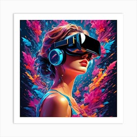 Vr Art Art Print