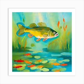 Tench Fish in Water Art Print