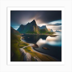 LOFOTEN ISLANDS Art Print