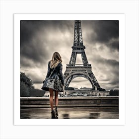 Eiffel Tower 6 Art Print