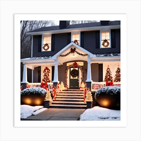 Christmas Decorations 10 Art Print