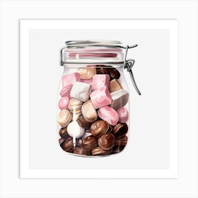 Jar Of Sweets 4 Art Print