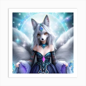 Fox Fairy Art Print