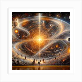 Space Odyssey 5 Art Print