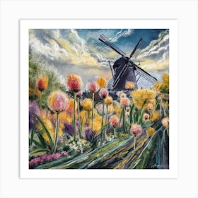 Keukenhof Dream Art Print