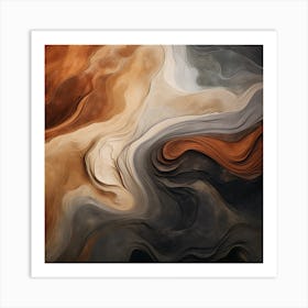 Abstract Painting 136 Art Print