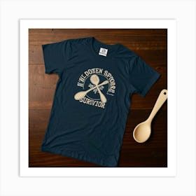 Default Wooden Spoon Survivor Tshirt 2 Art Print