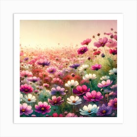 Sunset Bloom Art Print Art Print