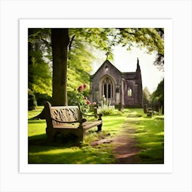 Remembrance Vintage Tomb Landmark Beautiful Plant Headstone Culture Old Architecture Rest (8) Art Print