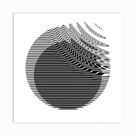 Op art 4 Art Print