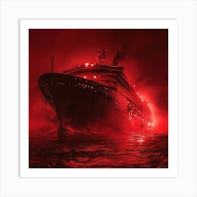 Ship In The Dark Poster