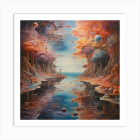 'The Water' Art Print