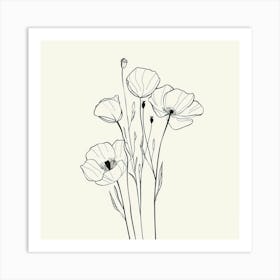 Poppies 57 Art Print