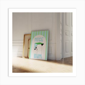 Nice Blum - Blue Art Print