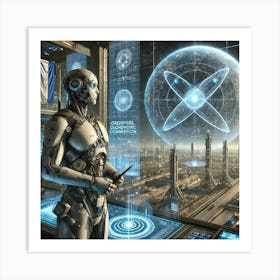 Leader Orbital Engineering Commission Converted Art Print