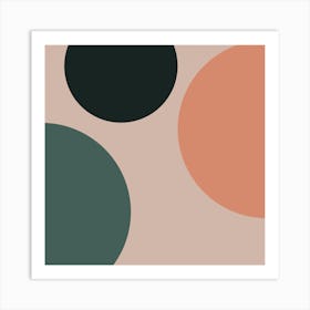 Abstract Circles.2 Art Print